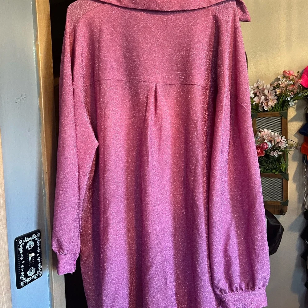 Princess Polly Shimmering Pink Top - Picture 3 of 3